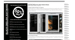 Desktop Screenshot of blackobelisksoftware.com